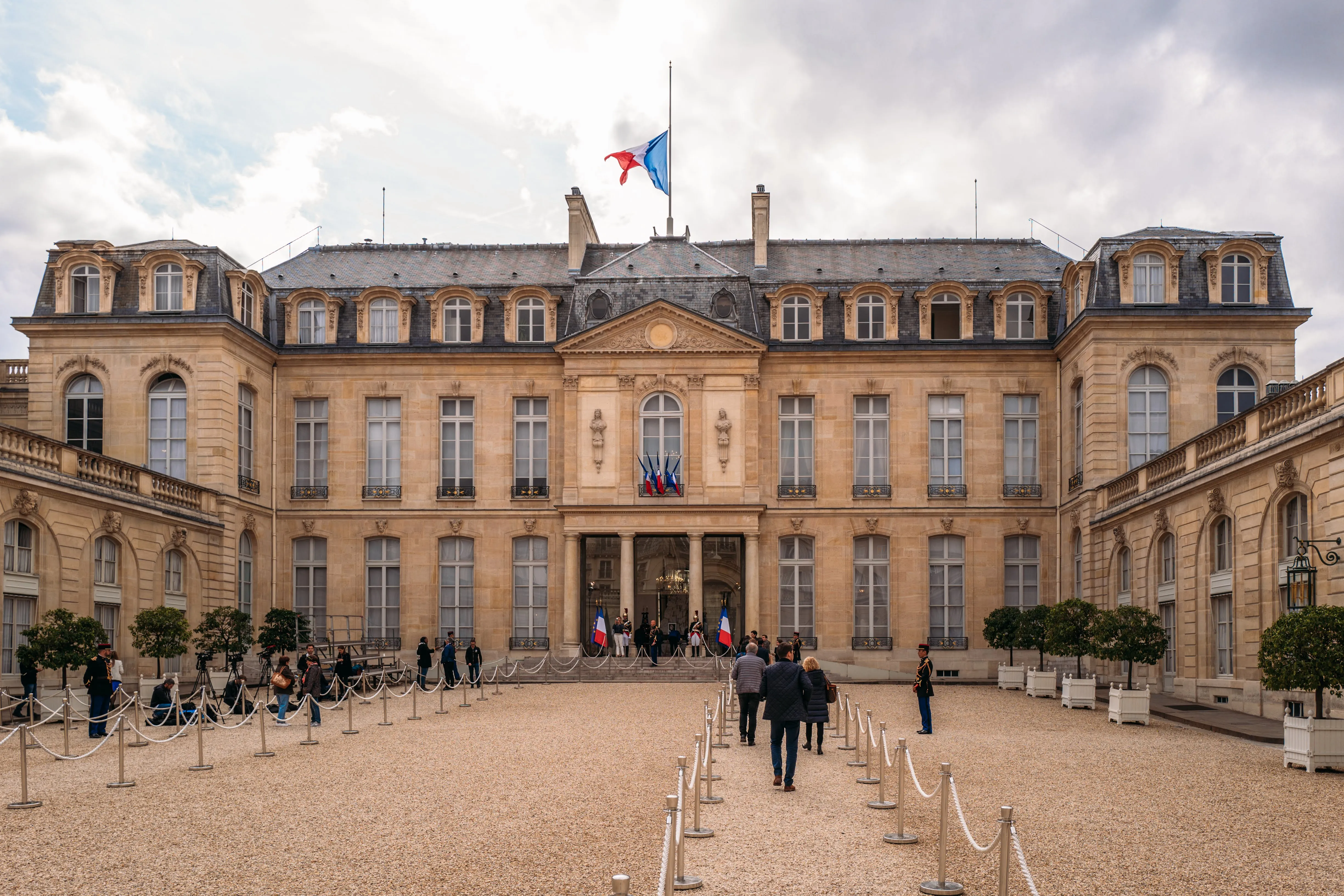 Façade du Palais de l'Élysée